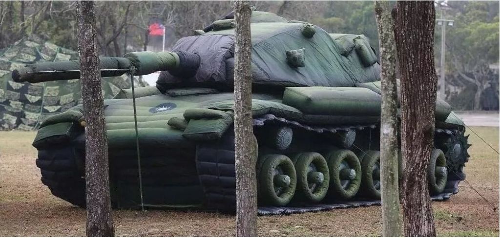 沙依巴克军用充气坦克